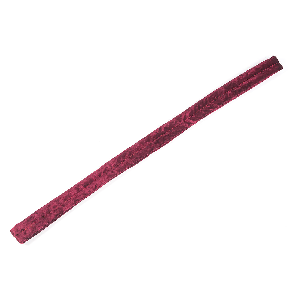 Fluwelen strop Burgundy-100cm