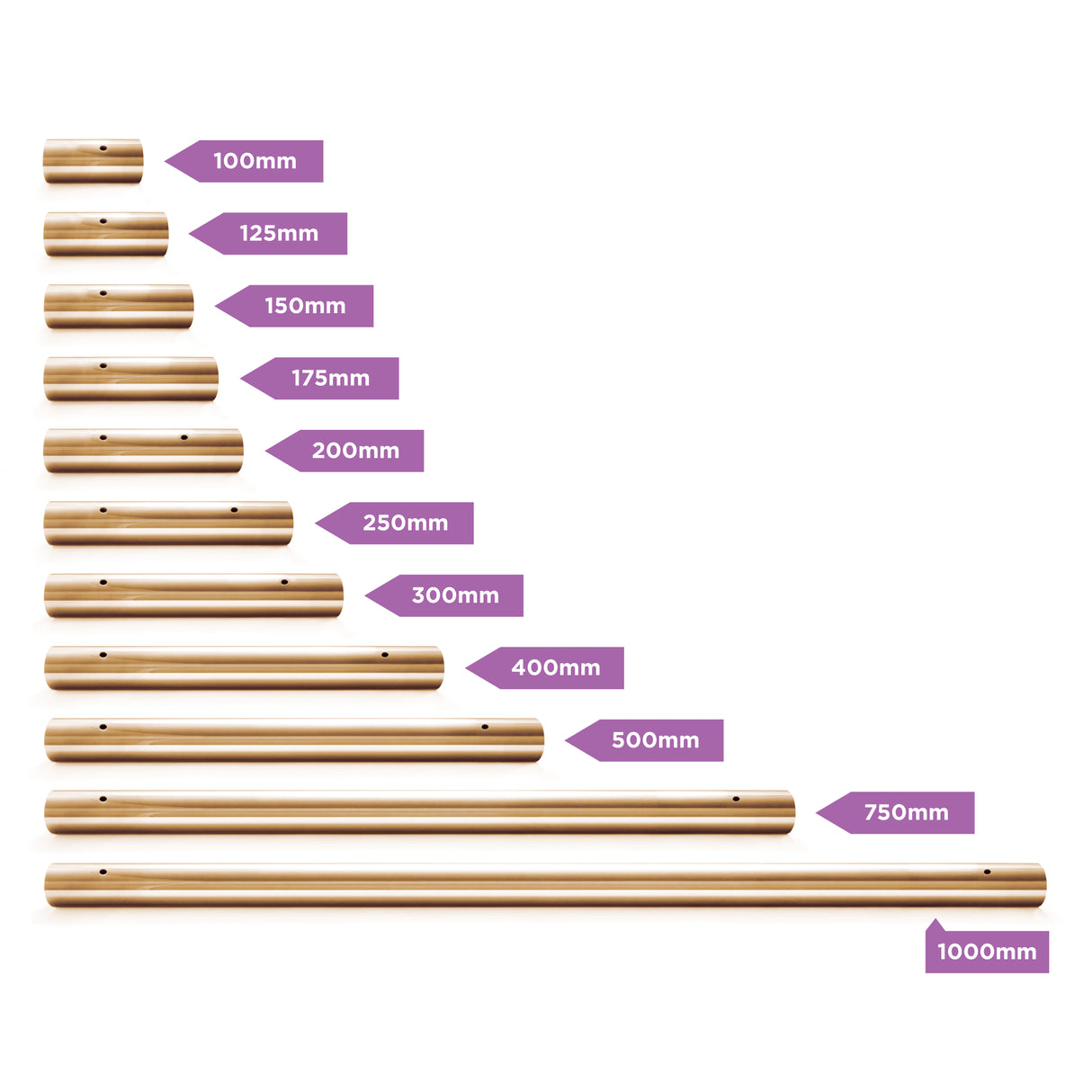 Extensions Brass/Messing