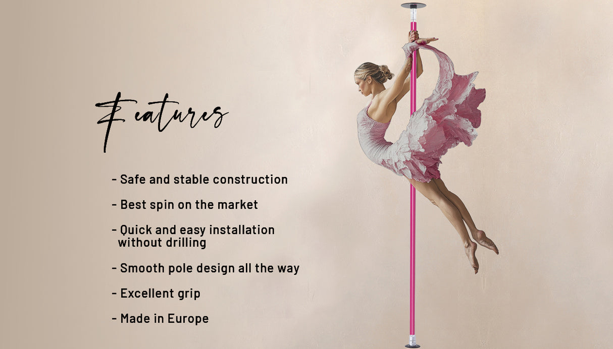 Lupit Pole Classic G2 Quick Lock Weiß 45mm