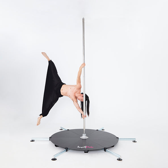 Lupit Pole Stage Long Legs Chrome 45 mm