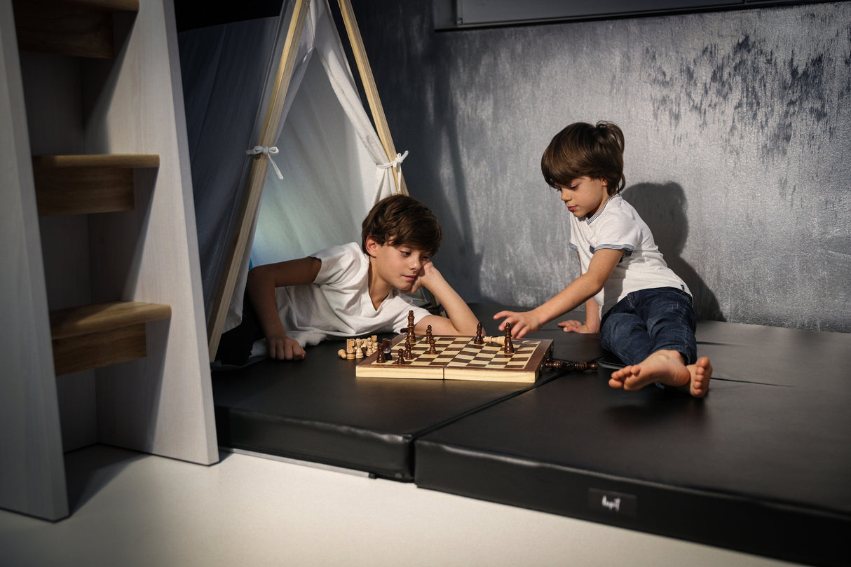 Lupit Mat Standard Square Black 8cm