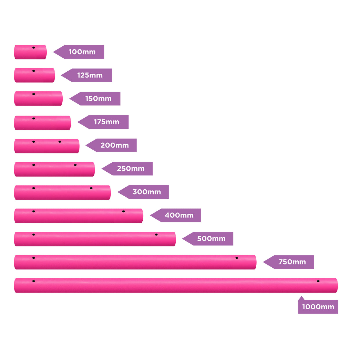 Extensions Silicone Pink