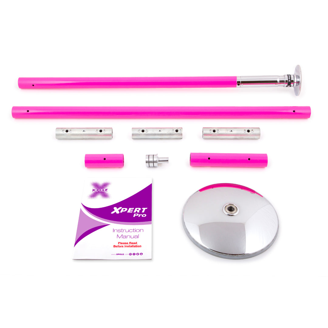 X-pole Xpert Pro Powdercoat Pink Danspaal