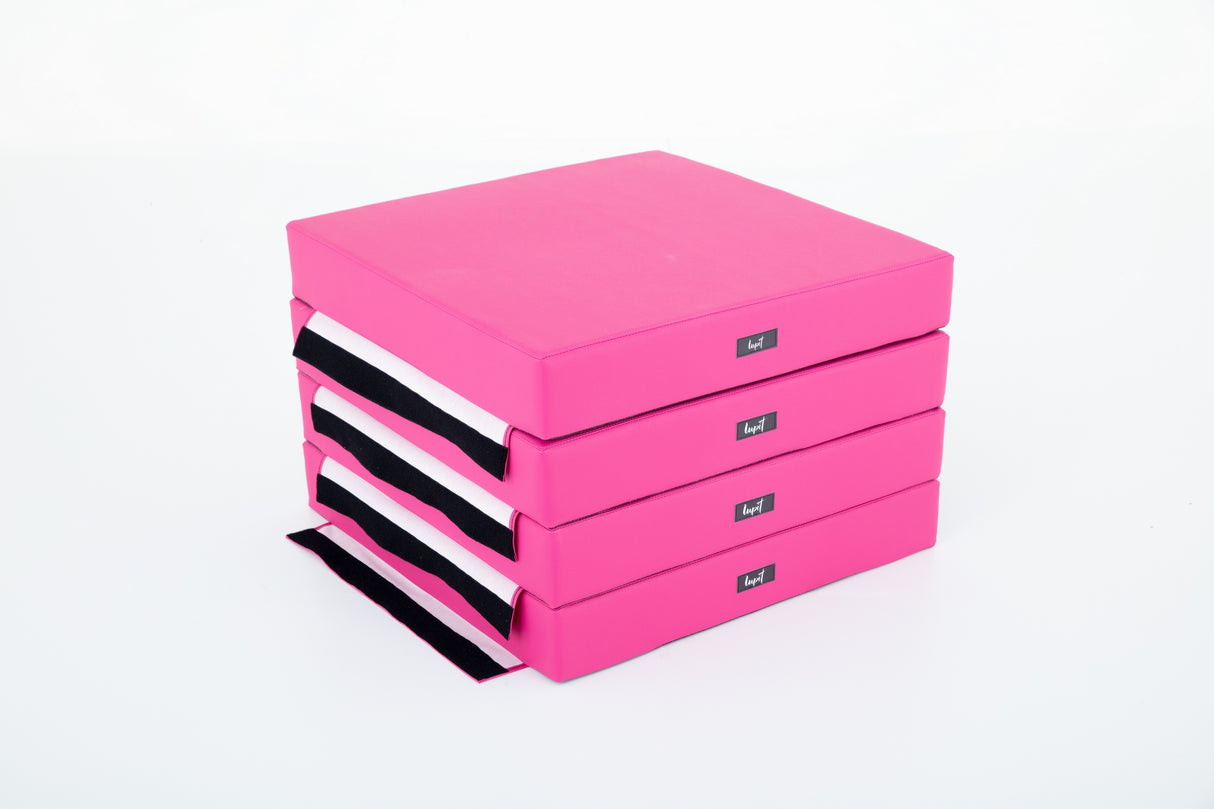 Lupit Mat Premium Square Pink 12cm
