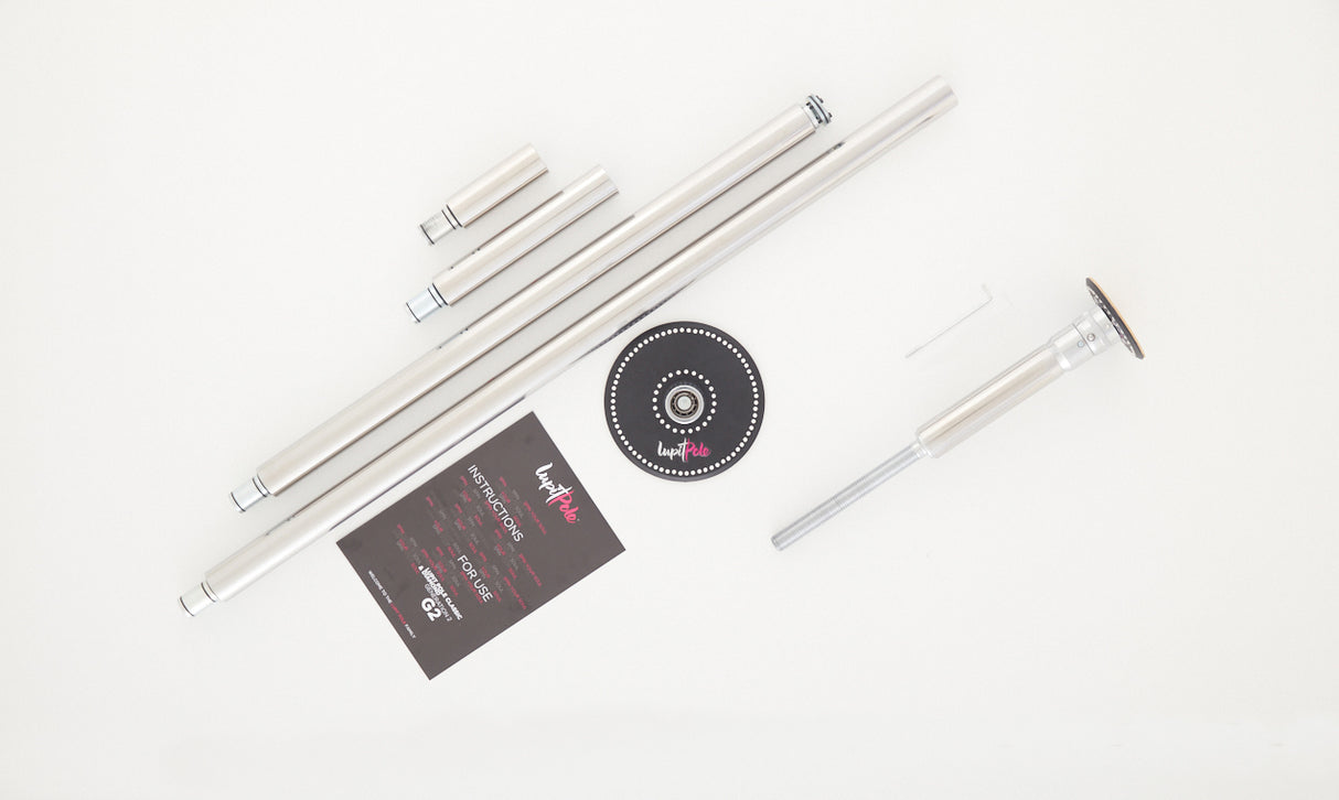 Lupit Pole Diamond G2 Quick Lock Chrome 42mm