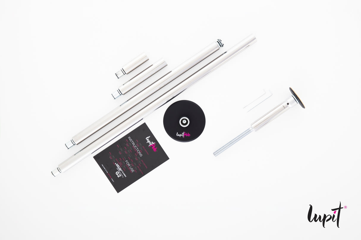 Lupit Pole Classic G2 Standard Lock RVS 45mm