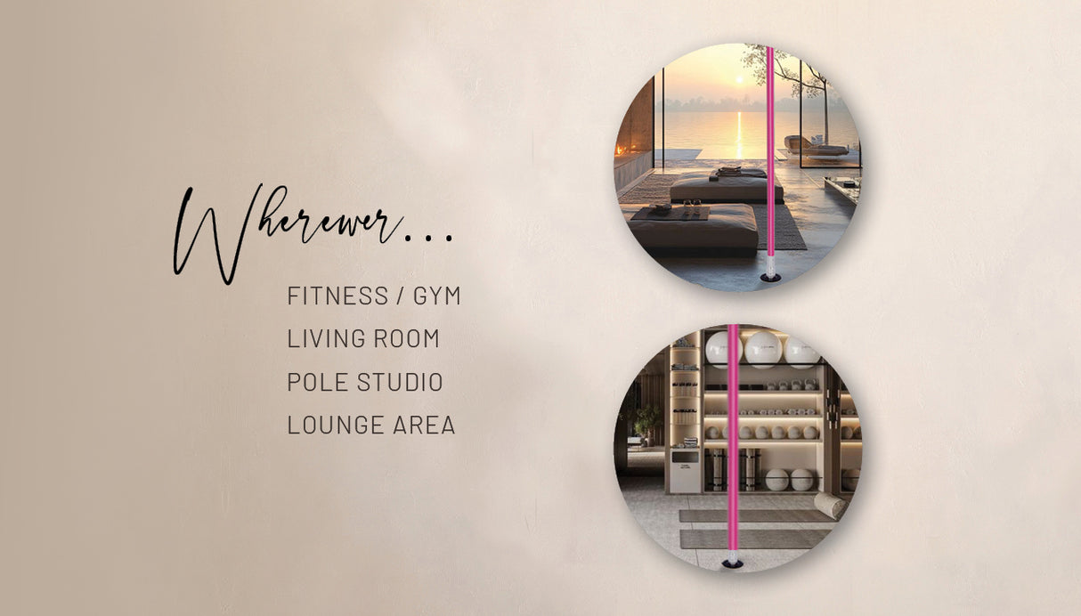 Lupit Pole Classic G2 Quick Lock Weiß 45mm