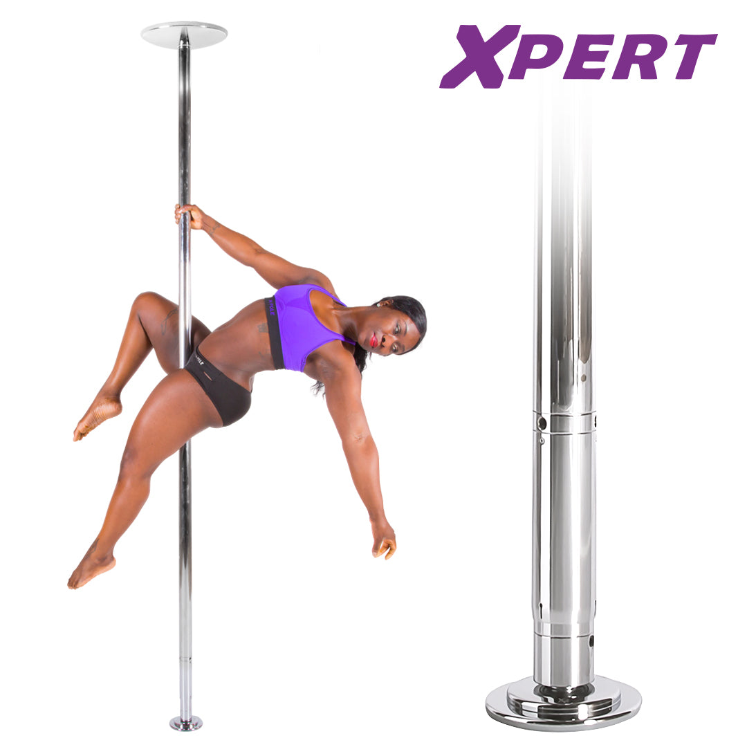 X-pole Xpert Powdercoat Black NXN Danspaal – Danspalen.nl