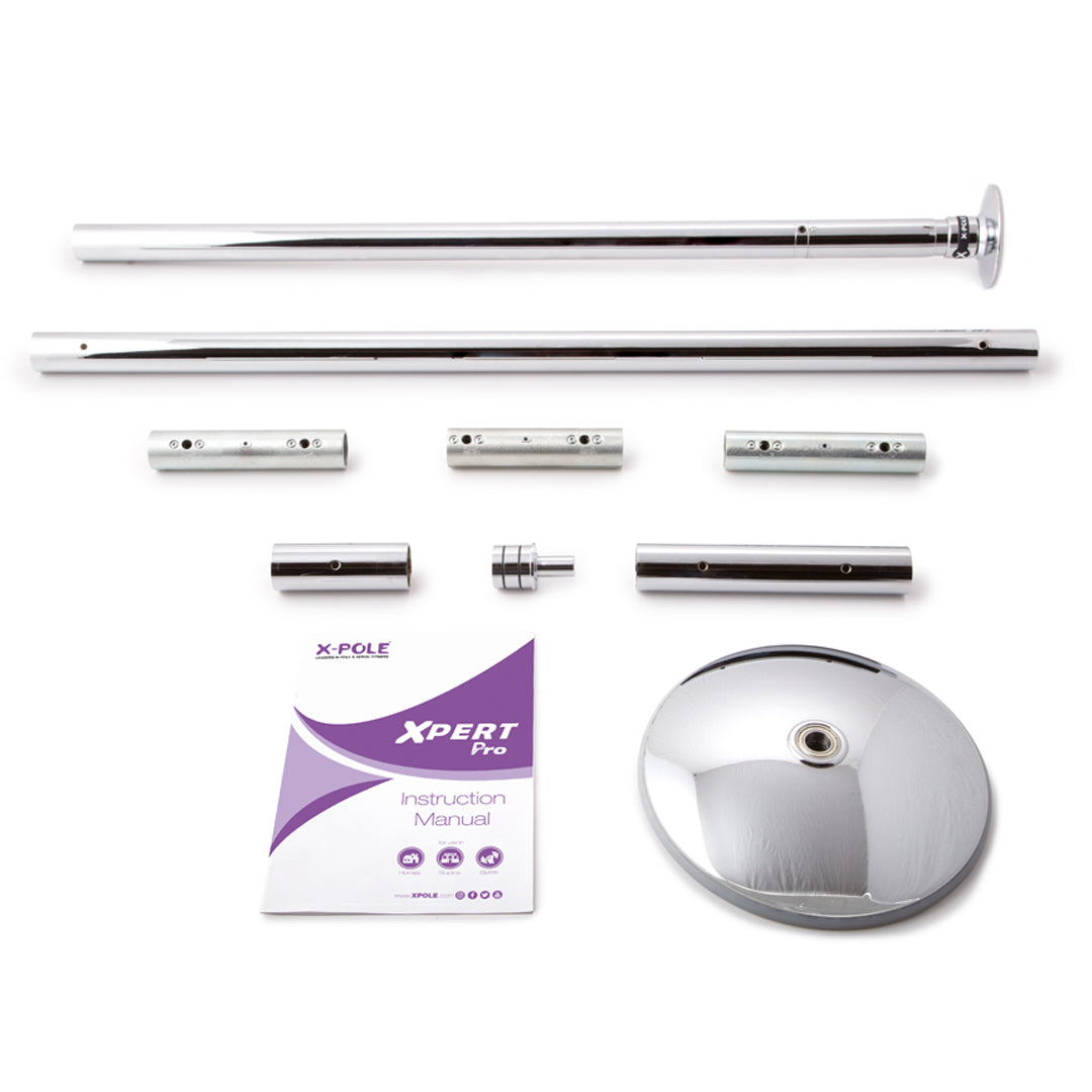 X-pole Xpert Pro Chroom Danspaal – Danspalen.nl