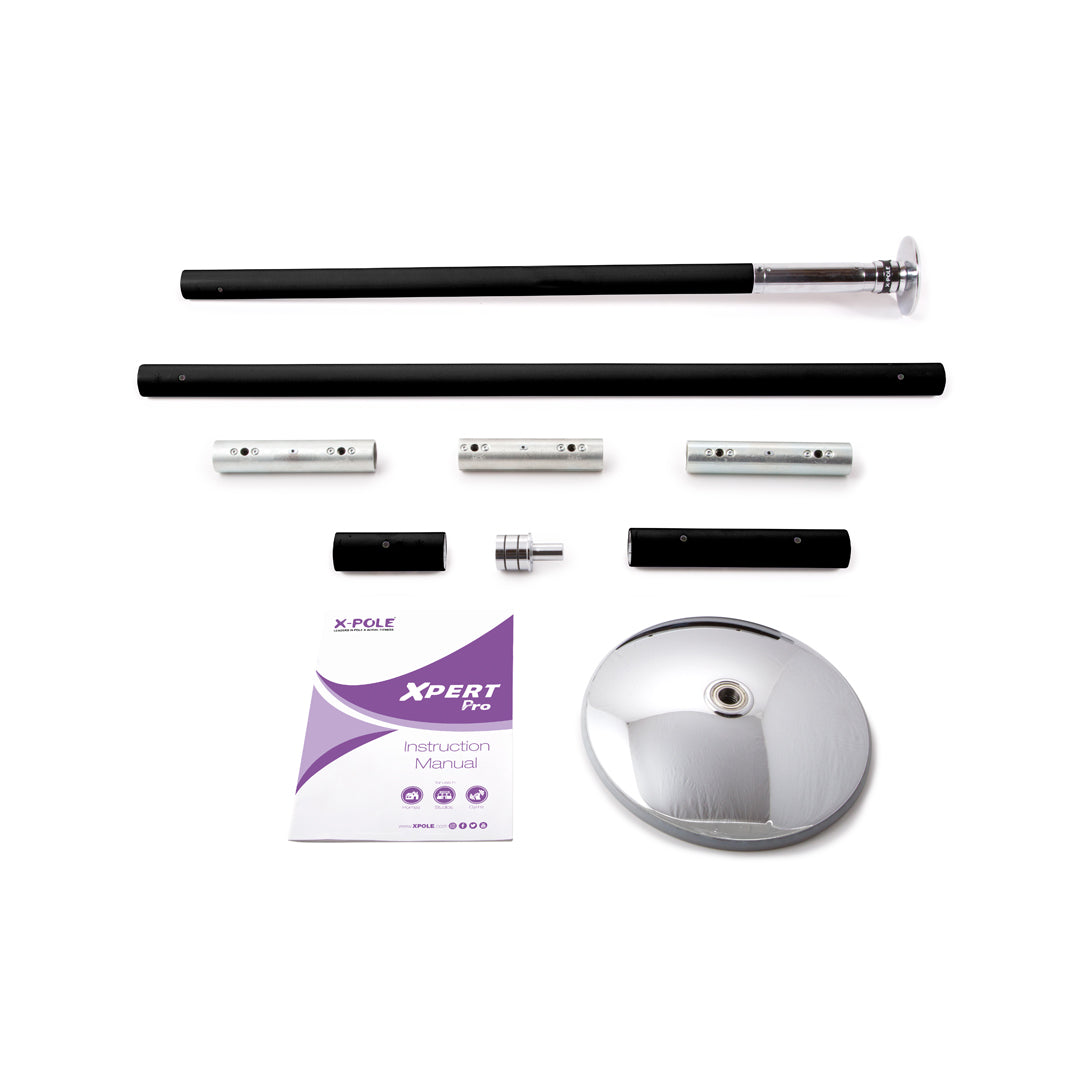 X-Pole Xpert Pro Silikon Schwarz-45mm