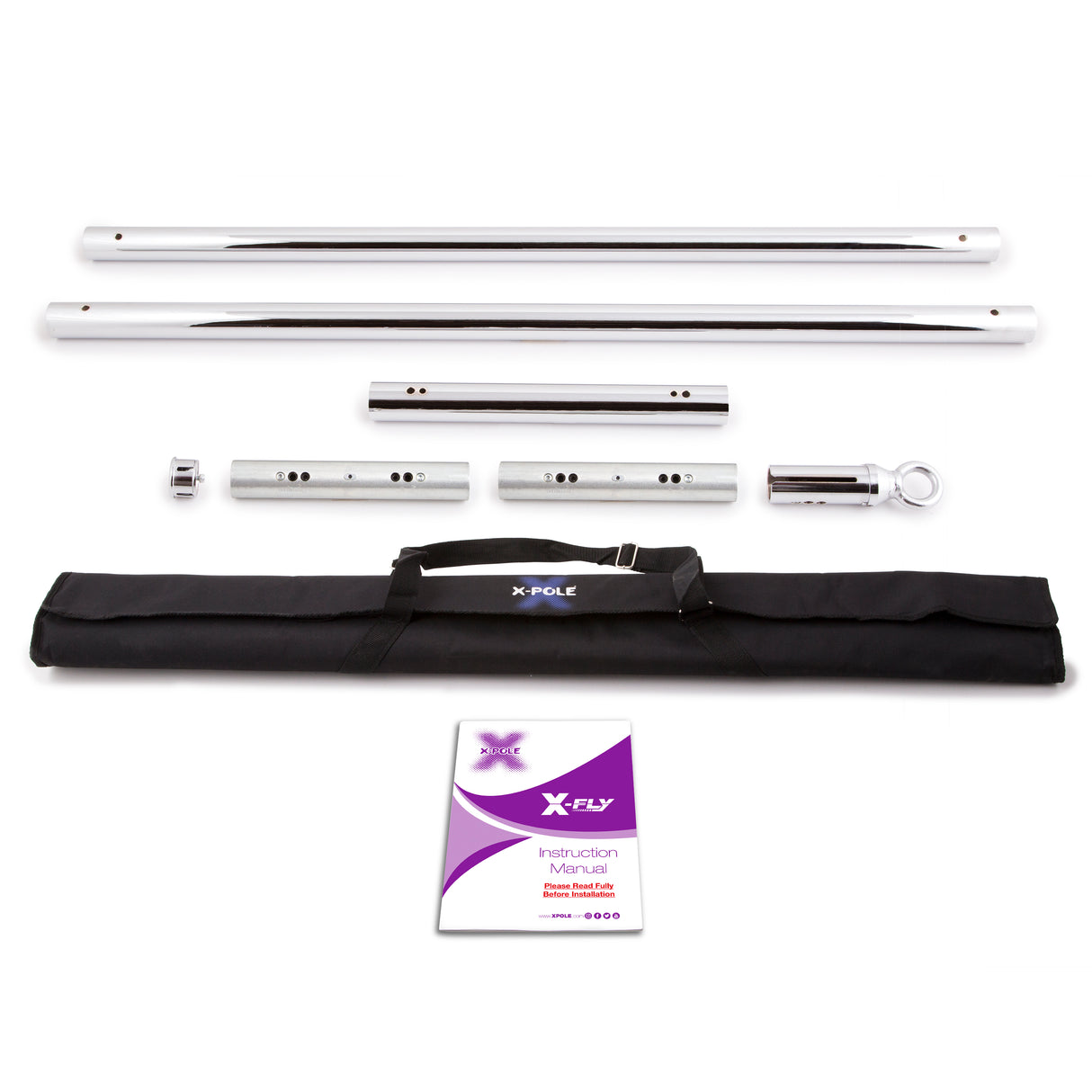 X-Pole-X-Fly Pro-Chrome