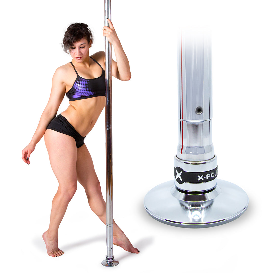 X-Pole Xpert Pro Silikon Schwarz-45mm