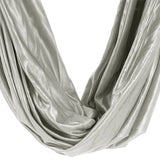 Aerial Yoga Hängematte Silber Graphit