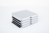 Lupit Matte Premium Quadratisch Silber 8cm