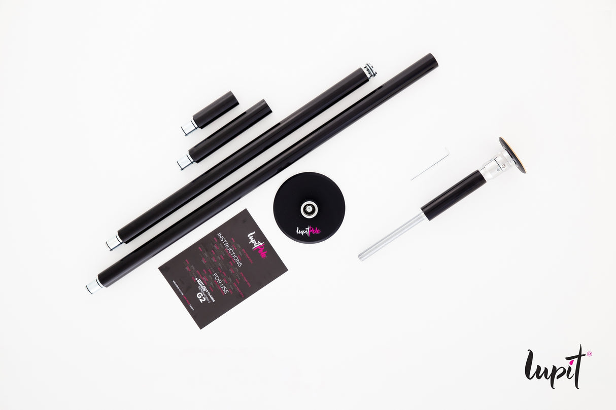 Lupit Pole Classic G2 Quick Lock Schwarz 45mm