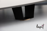 Lupit Pole Stage Kurze Beine Pulverbeschichtung Schwarz 45 mm