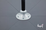 Lupit Pole Stage Kurze Beine Pulverbeschichtung Schwarz 45 mm