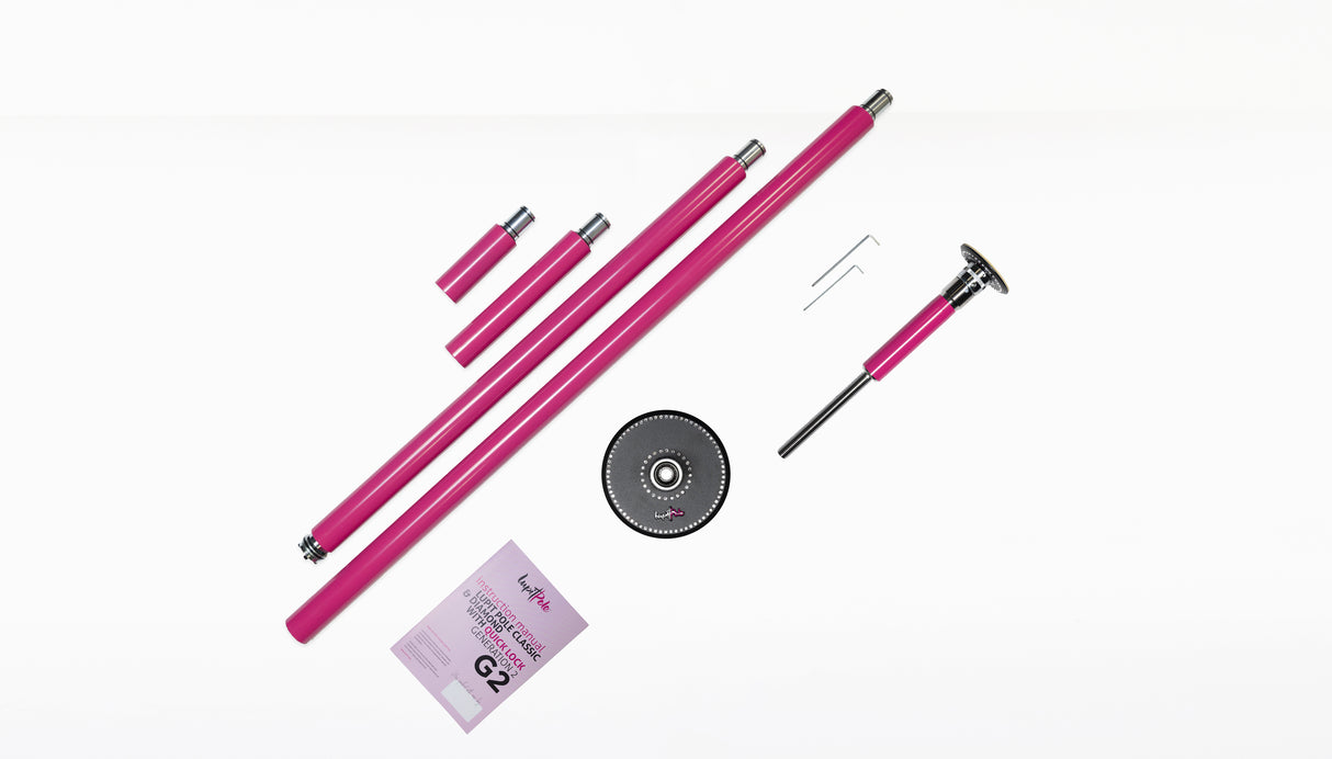 Lupit Pole Diamond G2 Quick Lock Weiß 45mm