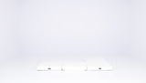 Lupit Matte Premium Quadratisch Weiß 8cm