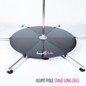 LUPIT POLE STAGE, stainless steel, 45mm, Long Legs