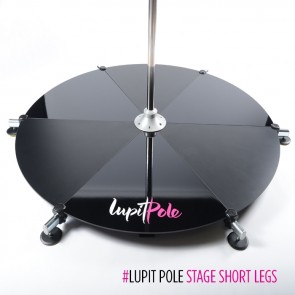 LUPIT POLE STAGE, Chrome, 45mm, Short Legs